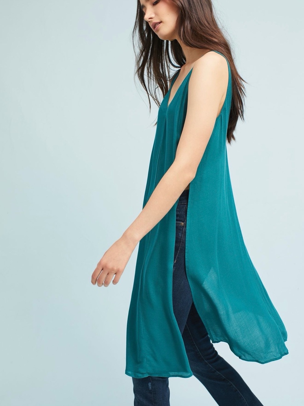 Anthropologie Floreat Layering Slip